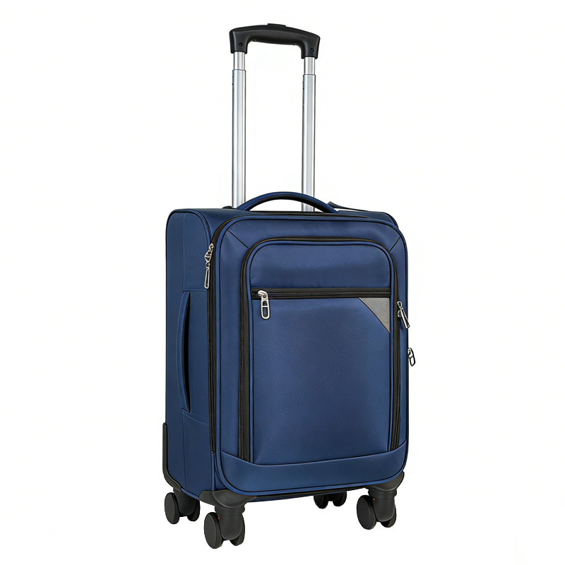 Travel-friendly softside luggage with top handles