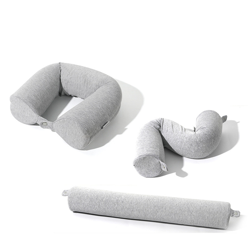 Travel neck pillow for comfortable rest