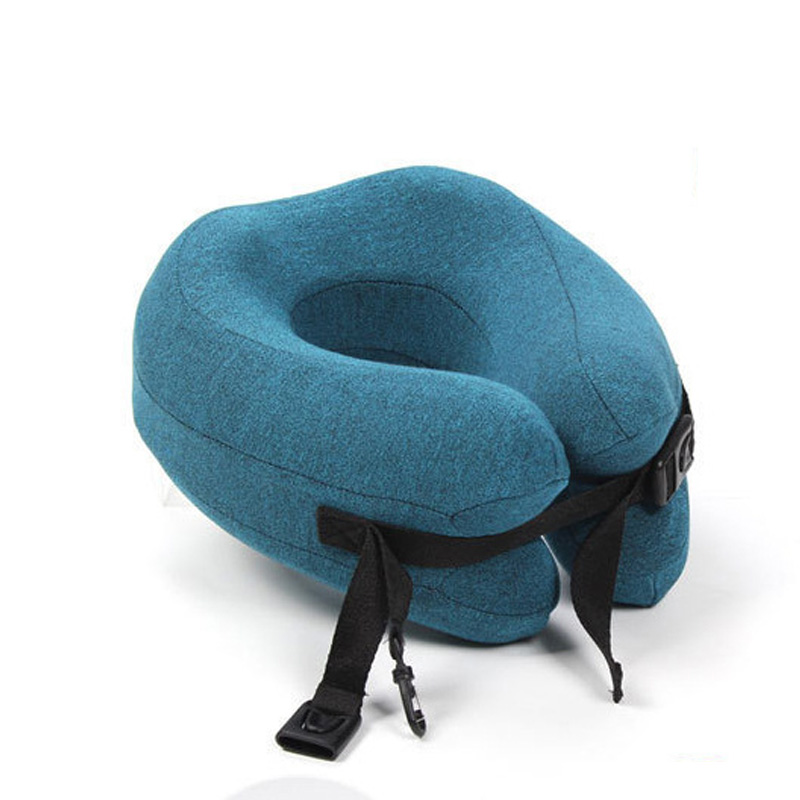 U-shaped neck pillow for sleeping on flights