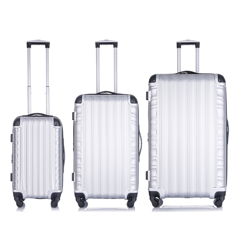 Travel-friendly ABS trolley suitcase