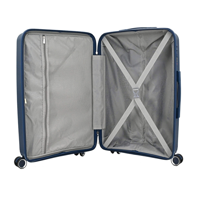 Carry-on suitcases in various sizes