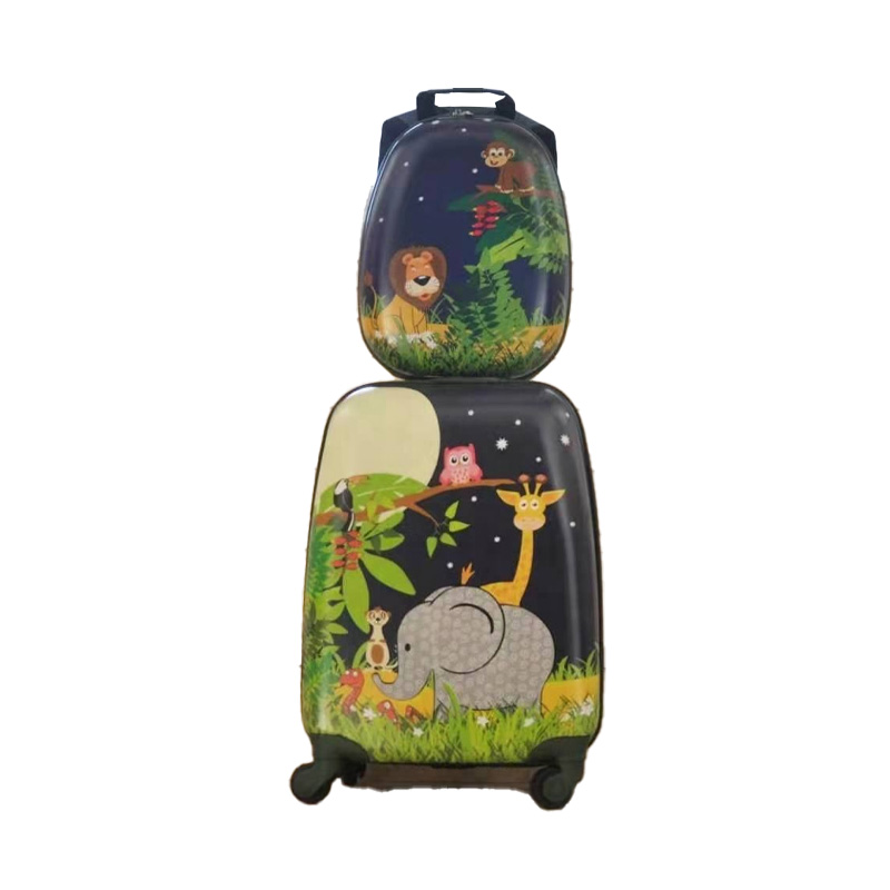Colorful Rolling Travel Suitcases