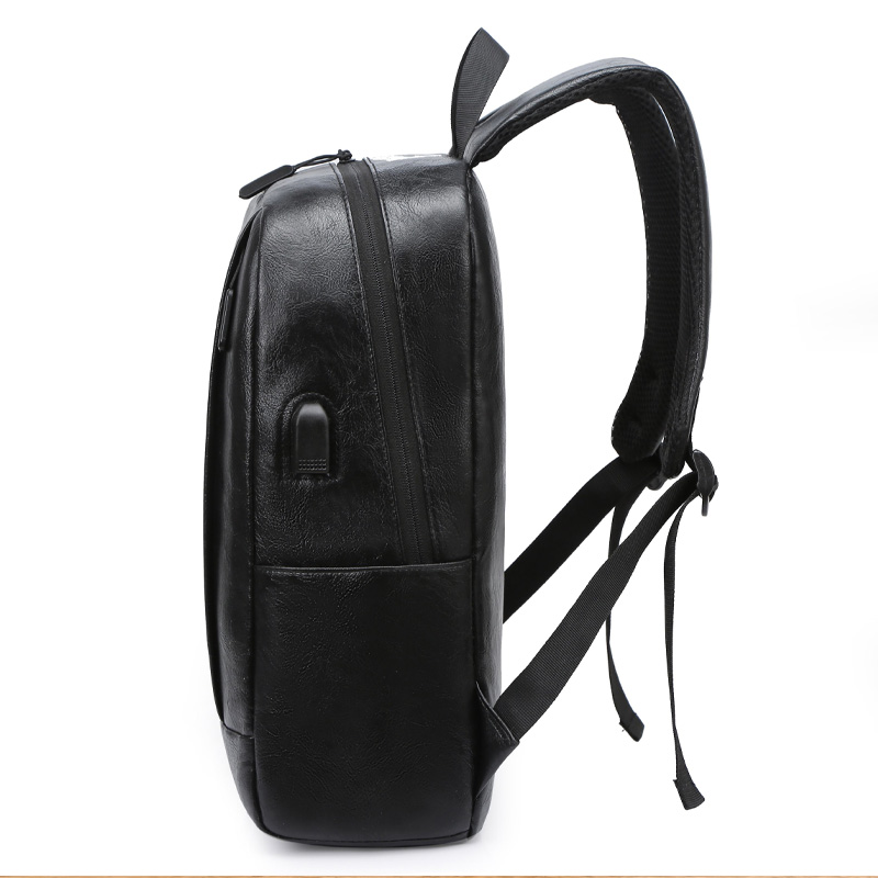 Vintage Style PU Leather Backpack