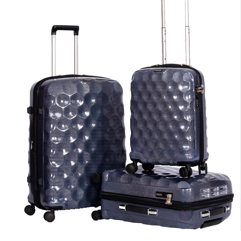 Durable PC luggage sets in bulk