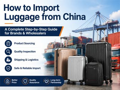 Cómo importar equipaje de China en 2026: una guía exhaustiva de abastecimiento para marcas y mayoristas.