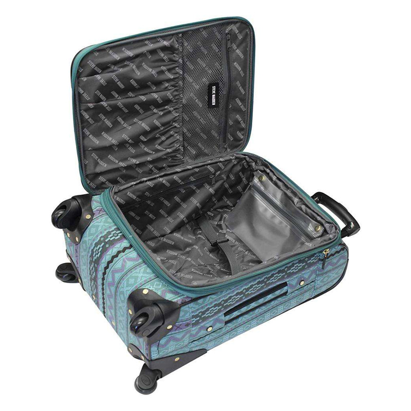 Nylon Fabric Suitcase Trio