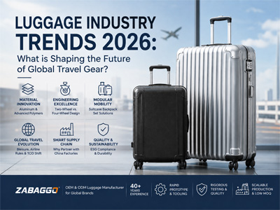Tendencias de la industria del equipaje en 2026: ¿Qué factores están dando forma al futuro del equipamiento de viaje a nivel mundial?