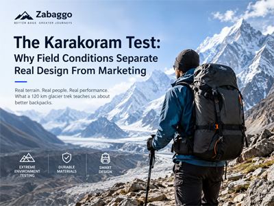 La prueba del Karakórum: por qué las condiciones de campo distinguen el diseño real del marketing.
